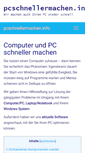 Mobile Screenshot of pcschnellermachen.info